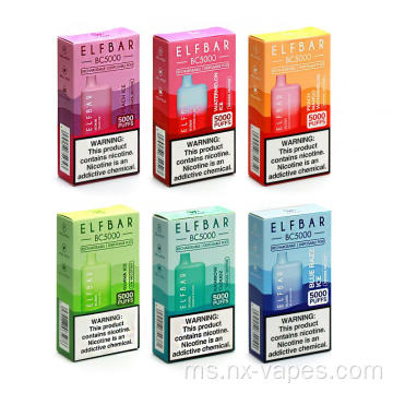 ELF Bar BC5000 Pucuk Pakaian 5000